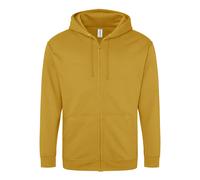 Full zip hoodie Just Hoods Jaune S