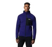 Full zip hoodie Mountain Hardwear Polartec® Power Grid™ Bleu L
