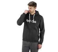 Red Chili Corporate Full Zip Sweatshirt Black M Man