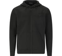 Virtus Mens Taro Technical Full-Zip Hooded Sweatshirt Size: Large, Colour: Black