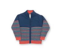 Full zip jacket for baby boy Kite Hygge Zigzag Bleu 18/24 mois