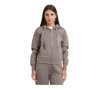 Full-zip Sweatshirt - female - Guess - Zip-throughs - Brown - XL - Sweatshirts & Hoodies XL