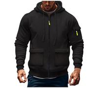 Full Zip Sweatshirts For Men Uk Tactical Sweatshirt Mens Slim Fit Fleece Jackets Long Sleeve Hoodie Drawstring Casual Jakcets Fleece Comfortable Hoody Sweatshirt With Pockets Sweatshirts