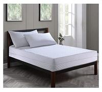 Full Zipped Quilted Mattress Protector Cover, Full Zipper Closure, 360° Fully Fitted Encasement, Breathable, Anti Bed Bug & Dust Mite, Anti Allergy, Easy Care, Machine Washable (Double)