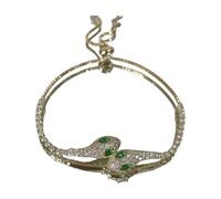 Full zircon decoration and fashion accessories inspired by fashion accessories for sophisticated occasions multipurpose snake party jewelry for women, フリーサイズ