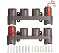 Fullclean Mount Holder for Dyson Gen 5 G5 V15 V12 V7 V11 V8 V10 Detect Absolute Animal Cyclone Vacuum Cleaner Attachments Organizer with Expansion Screws,Use On Docking Station Or On Wall