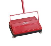 Fuller Brush 17052 Electrostatic Carpet & Floor Sweeper - 9" Cleaning Path - Lightweight - Ideal for Crumby Messes - Works On Carpets & Hard Floor Surfaces Red
