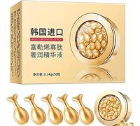 Fullerene Oligopeptide Korean Firming Capsule Mask, Facial Serum Collagen Anti-wrinkle Anti-aging Moisturizing Essence Capsule (50pcs)