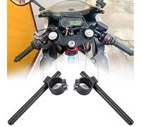 Fullibars Φ36mm clip ons handlebar fit for fork tube Φ36mm cafe racer build,sport bikes modified clip on Φ 7/8" bars CNC aluminum machined