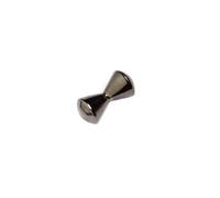 Fulling Mill Brass Dumbell Eyes - Silver 3mm