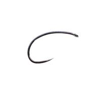Fulling Mill Czech Nymph Black Nickel Barbless Hooks - 18