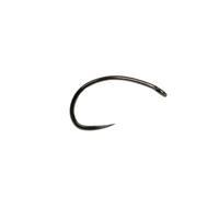 Fulling Mill Czech Nymph Heavy Black Nickel Barbless Hooks - 16