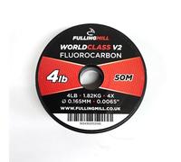 FULLING MILL FLUOROCARBON V2 WORLD CLASS TIPPET - LEADER 50M SPOOL (4lb - 0.165mm - 50m)