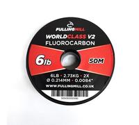 Fulling Mill FLUOROCARBON V2 WORLD CLASS TIPPET - LEADER 50M SPOOL (6lb - 0.214mm - 50m)