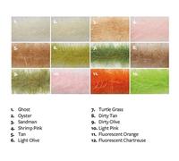 Fulling Mill Leggy Shrimp Brush Long 1.5" - Dirty Olive