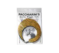 Fulling Mill Pacchiarinis Wiggle Tails - 3x Gold/Silver/Black Jumbo Wide