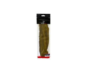 Fulling Mill Rabbit Zonker Olive Brown Barred 3mm Standard Cut 8 Pack