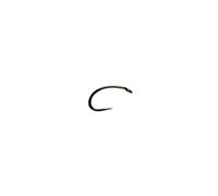 Fulling Mill Tactical Midge Black Nickel Barbless Hooks - 24