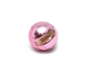 FullingMill Slotted Tungsten Beads - Lt Pink 4.6mm