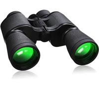 FULLJA Compact Binoculars for Adults 20x50 with Clear Vision Low Light Large Eyepiece Waterproof Binoculars for Bird Watching Hunting Outdoor Concerts