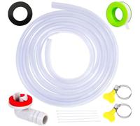 FullMayPro 3 Feet Air Conditioner Drain Hose, 3/5 '' Portable AC Drain Hose Connector,2.0MM Thick,Not Easily Deformed,Replacement for Universal Mini-Split AC Unit & Window Air Conditioning Unit