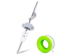 FullMayPro Lavatory Pop-Up Center Piece Assembly,Pop-Up Drain Repair Kit,Fits Most Popular Brands，Replacement for PS2673,PS469 and PSB327,Replacement Bathroom Sink Pivot Rod,15MM Ball, Chrome（1PC）