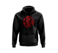 Fullmetal Alchemist Flamel Hoodie Anime Manga Japanese Japan TV Show Transmutation Alchemy Science Suit of Armor Jumper Sweatshirt Present Gift Cotton Polyester (Medium, Black)