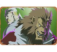 Fullmetal Alchemist, Heinkel Anime 8x12 Vintage Retro Funny Beer Signs, Man Cave, Bar, BBQ, Garage, Cafe, Restaurant Wall Art Decor Metal Tin Sign