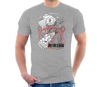 Fullmetal Alchemist Hero Montage Men's T-Shirt Heather Grey