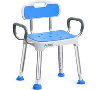 FULLOT Heavy Duty Shower Chair for Elderly and Disabled with EVA Pad