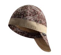 Fullsheild Reversible Welding Cap Flame Resistant CAT 2 Protective FR Welder Hats 6 Pannel Lightweight Printed for Men Women Paisley Brown 7