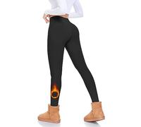 FULLSOFT Fleece Lined Leggings Women Tummy Control High Waisted Workout Winter Warm Soft Yoga Pants
