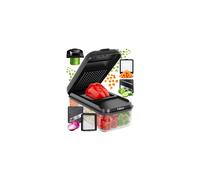 Fullstar Essential Vegetable Chopper & Mandoline Slicer - 2 Stainless Steel Blades - Veg Cutter & Dicer - Dishwasher Safe, BPA-Free (Essential 2-in-1,