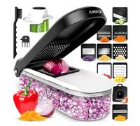 Fullstar Pro Core - Vegetable Chopper & Mandoline Slicer - 10 Blades