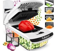 Fullstar Pro Original - Vegetable Chopper & Mandoline Slicer - 6 Blades