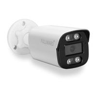 FULLWARD 5MP PoE CCTV Security Camera Outdoor/Indoor, Human/Vehicle Detection, 100ft Night Vision, Support 512GB SD, IP66 Waterproof, Client/App Remote Access - Model BC-003