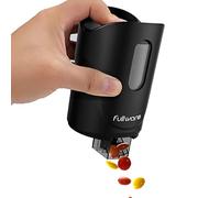 Fullware Nuts Dispenser 9 oz Keep Fingers Clean Snack Dispenser for Peanuts under 0.7", Cashew kernels, M&M