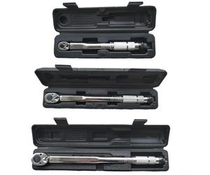 Fully Adjustable Torque Wrench with Ratchet Head, Square Drive Sizes 1/4, 3/8, 1/2 Inch, Torque Range 5 210 N m, Chrome Vanadium Steel for Accurate Bolt Tightening (3-8)