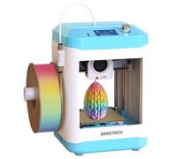 Fully Assembled Mini 3D Printer for Kids & Beginners - Complete Starter Kit with Auto Leveling 3D Printing Machine, 1 Roll of Filament, and SD Card, High-Speed 250mm/s, High Precision, for School Home