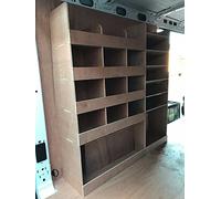 Fully Assembled Van Shelving Racking to fit Ford Transit LWB L3 Plywood System Case Storage Unit NS