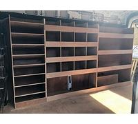 Fully Assembled Van Shelving Racking to fit Peugeot Boxer LWB L3 Plywood System Case Storage Unit