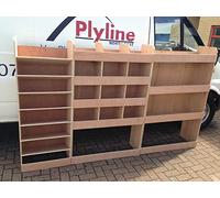 Fully Assembled Van Shelving Racking to fit Renault Master MWB L2 Plywood System Case Storage Unit
