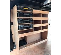 Fully Assembled Van Shelving Racking to fit Vauxhall Vivaro L2 LWB Plywood System Case Storage Unit