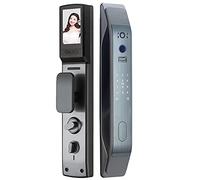 Fully Automatic Biometric Door Lock Digital Password Card Smart with Visible Viewer, Face Recognition