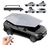 Fully Automatic Car Tent with 5000mAh Battery - Universal Sun Protection Awning for Outdoor Vehicle Cover and Shade