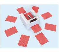 Fully Automatic Card Dealer Machine, Portable 360° Rotating for 2-8 Players, Electric Playing Card Shuffler for Game Nights