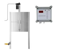 Fully automatic chicken coop door Light Sensing Automatic Chicken Coop Door Home Farm Sensor Timing Pet Doors Opener Kit Safe Weatherproof Reliable(Pattern 1)