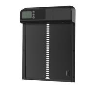 Fully automatic chicken coop door Timer Automatic Chicken Coop Door Opener Aluminum+ABS Waterproof Intelligent Anti Pinch Induction Electric Poultry Gate For Farm Safe Weatherproof Reliable