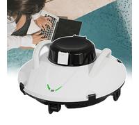 Fully Automatic Cordless Pool Vacuum Robot with Self-Cleaning and Auto Dock, Ideal for Swimming Pools, Hot Tubs, and Spas