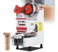 Fully Automatic Cup Sealing Machine with Digital Control Panel for Bubble Tea and Coffee Shops